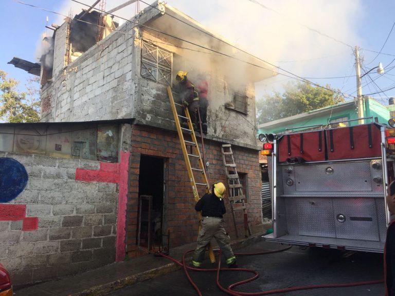 Imagen: Incendio de vivienda alarma a vecinos de Tulancingo