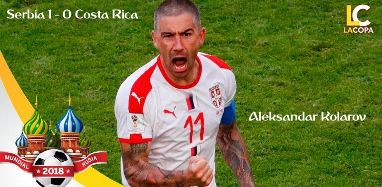 Imagen: Costa Rica pierde 1-0 ante Serbia en su arranque en el Mundial