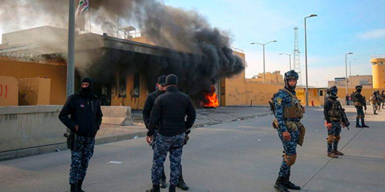 Imagen: Reportan explosiones en Irak; cerca de la Embajada de Estados Unidos