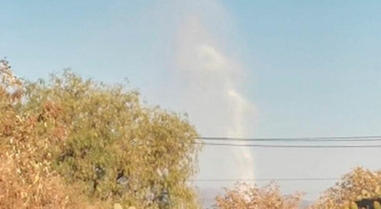 Imagen: Se presenta fuga de hidrocarburo en Cuautepec de Hinojosa