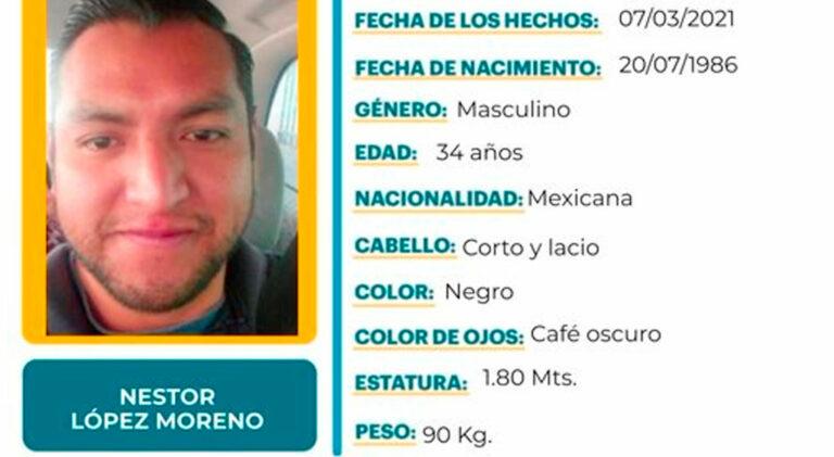 Imagen: Se busca a Néstor López; se extravió en Pachuca