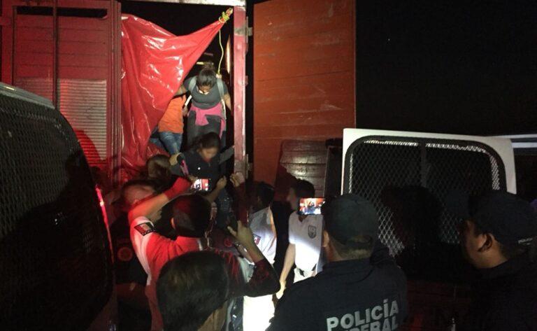 Imagen: INM rescata a 359 migrantes en territorio hidalguense