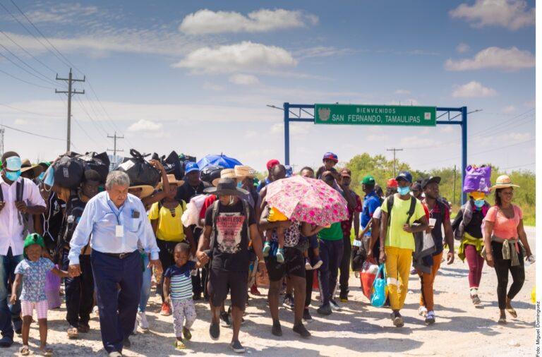 Imagen: Apuran repatriación de oleada haitiana