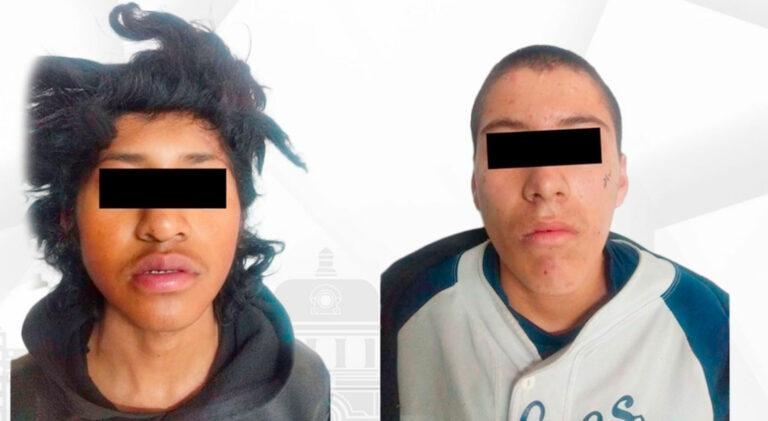 Imagen: Arrestan a dos hombres por robar cables de alumbrado público en Pachuca
