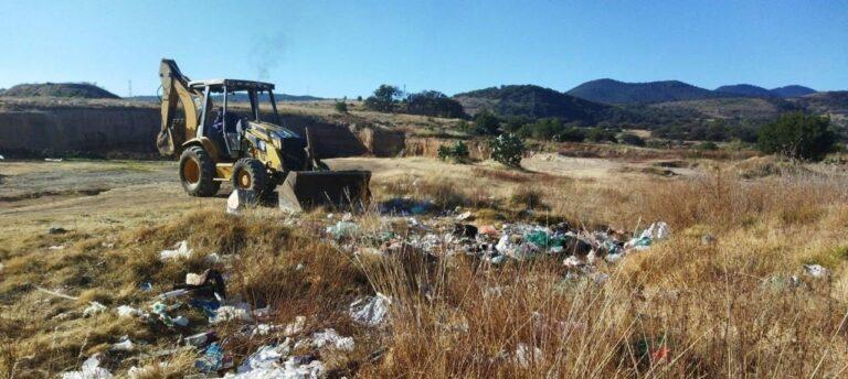 Imagen: Recogen 22 toneladas de basura en terreno