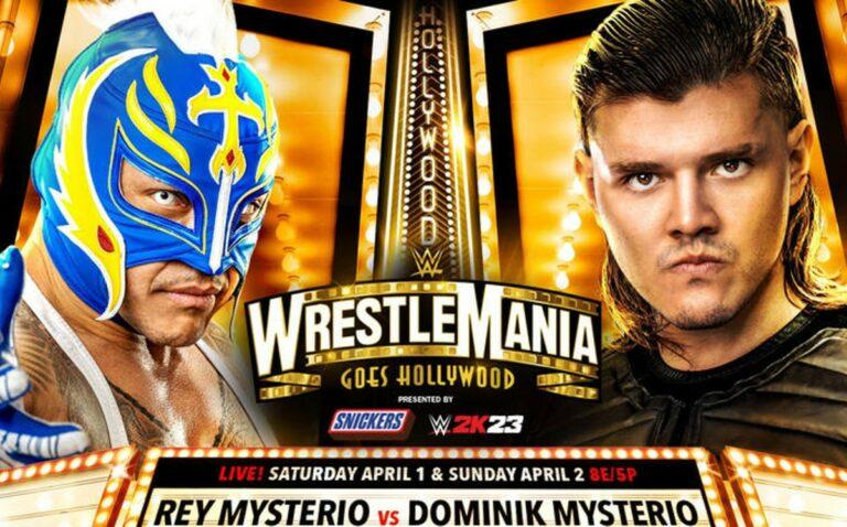 Imagen: Rey Mysterio luchará contra su hijo Dominik en Wrestlemania 39