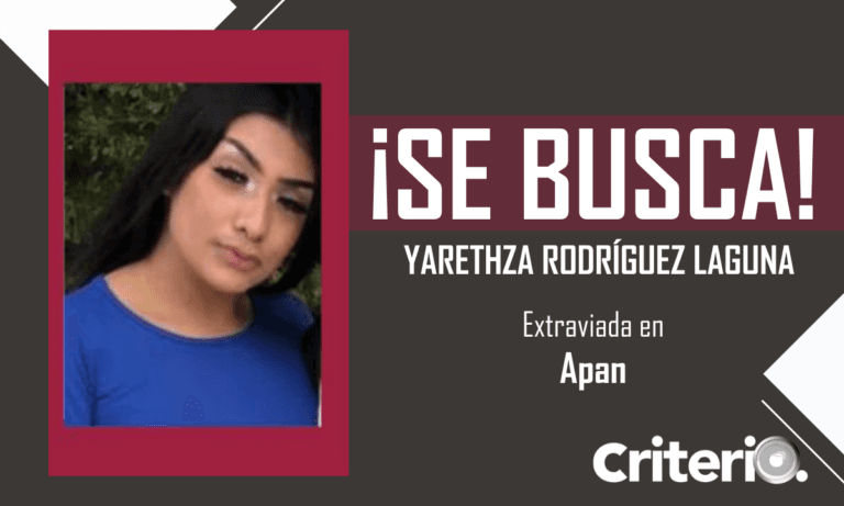 Imagen: Buscan a Yarethza Rodríguez; desapareció en Apan
