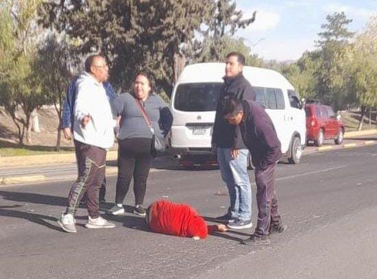Imagen: Hombre atropellado sobre el Felipe Ángeles de Pachuca