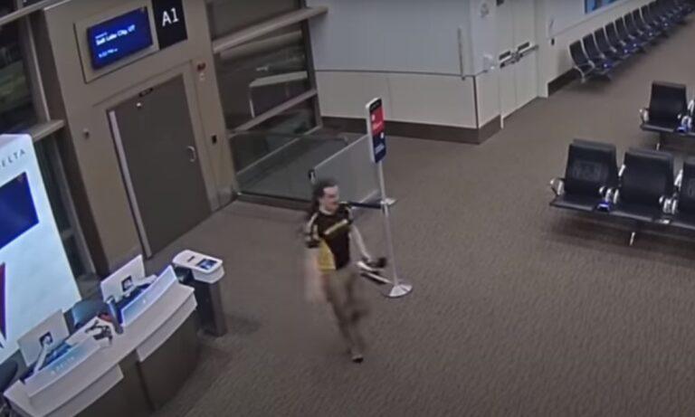 Imagen: Aeropuerto de Salt Lake City difunde videos del sujeto que murió en turbina