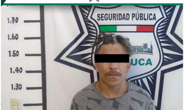 Imagen: Policía de Pachuca detiene a hombre por presunto robo
