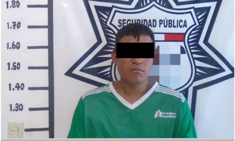 Imagen: Detienen a hombre por portación de presunta droga en Pachuca