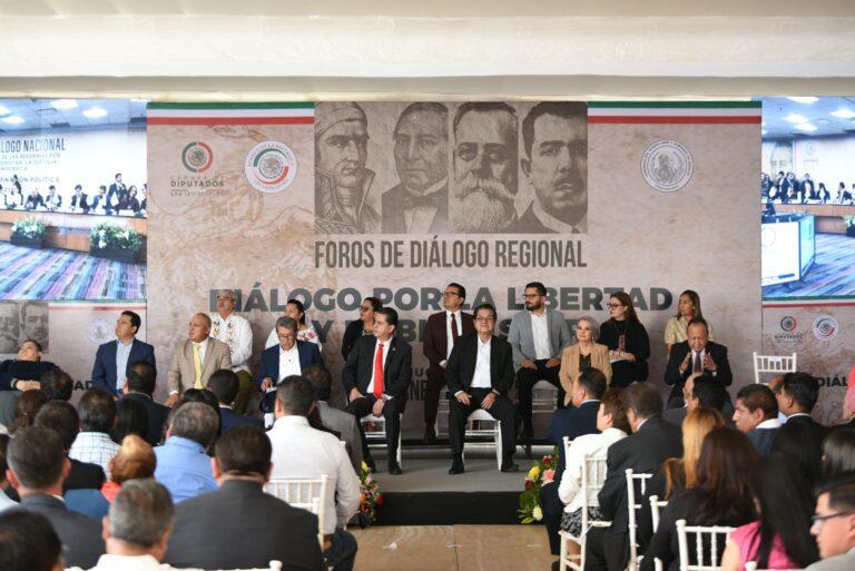 Imagen: Congreso de Hidalgo sede de los “Foros de Diálogo por la Libertad y el Bienestar”