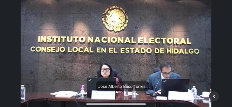 Imagen: Junta Local del INE Hidalgo declara improcedente medidas cautelares contra Morena