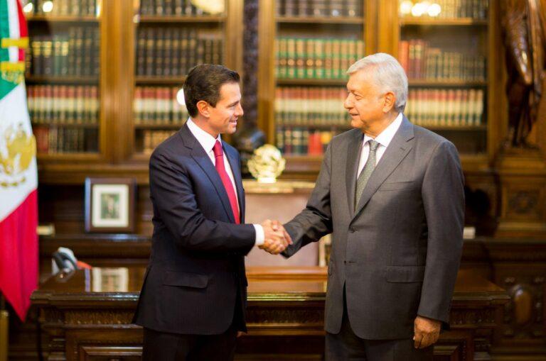 Imagen: Enrique Peña Nieto revela conversación con Andrés Manuel López Obrador