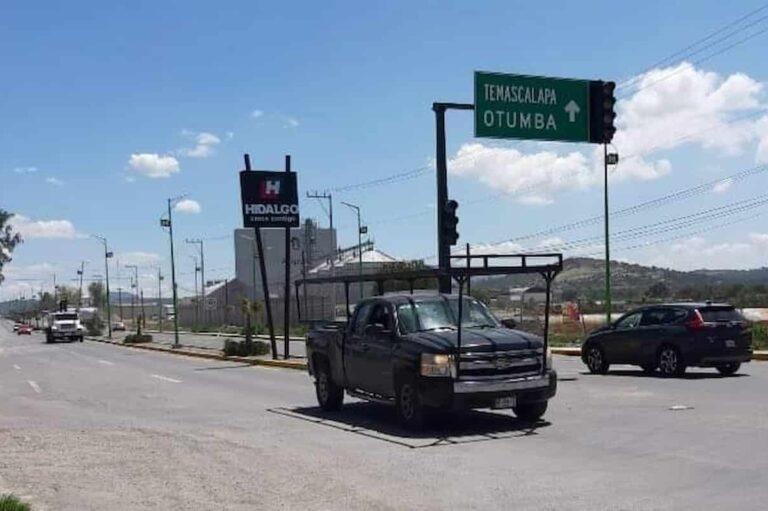 Imagen: Pendiente, construcción de distribuidor vial en Tepojaco, Tizayuca