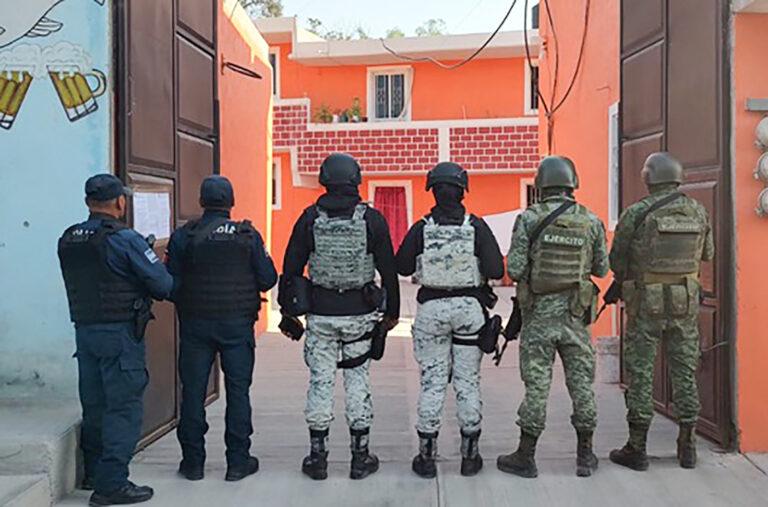 Imagen: La Secretaría de Seguridad detiene a siete personas en Zimapán