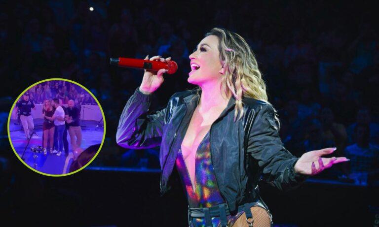 Imagen: Susto en concierto: Fan se lanza contra María José; la reacción de la cantante sorprende a sus seguidores