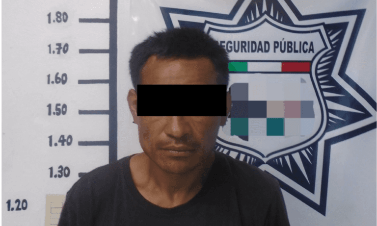 Imagen: Detienen a hombre por presunto robo en mueblería de Pachuca