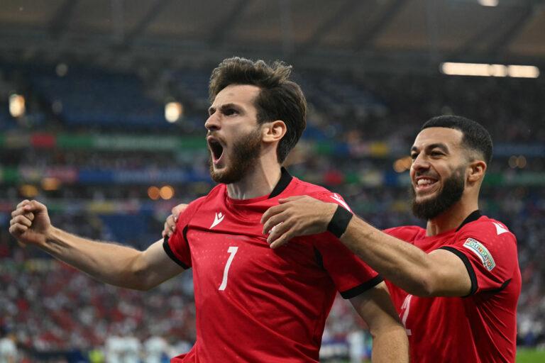Imagen: Georgia sorprende a Portugal y CR7