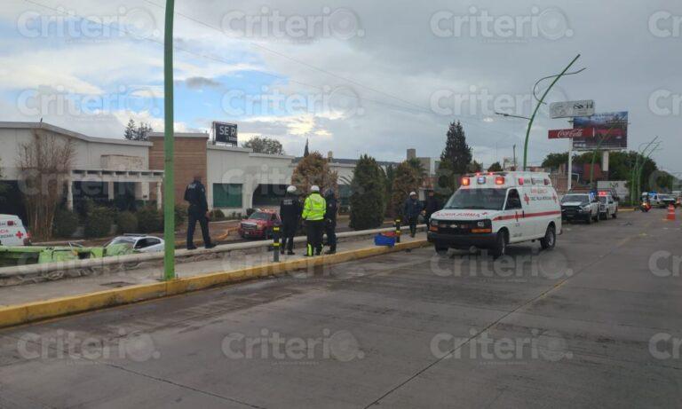 Imagen: Accidente en bulevar Colosio de Pachuca deja una persona muerta y dos lesionados