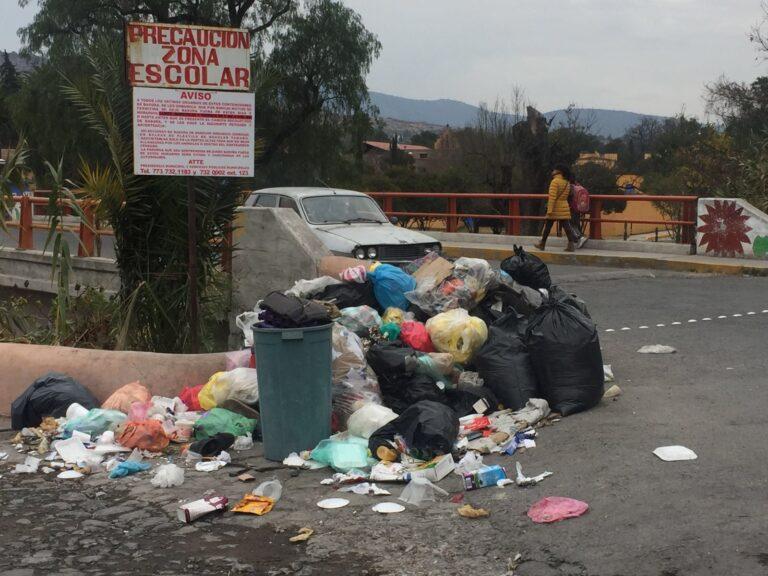 Imagen: Cuenta Tula con solo seis camiones para la basura