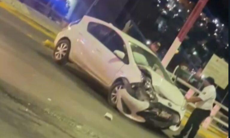 Imagen: Accidente vial en Pachuca deja dos lesionados por exceso de velocidad