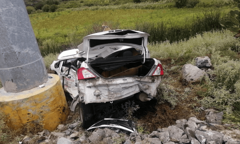 Imagen: Se accidentó síndico del municipio de Tasquillo