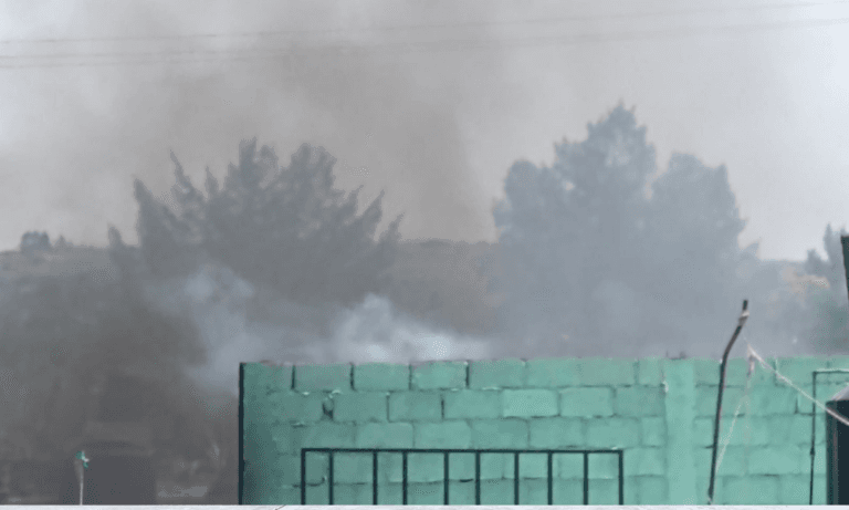 Imagen: Se incendia vivienda en colonia de Tula