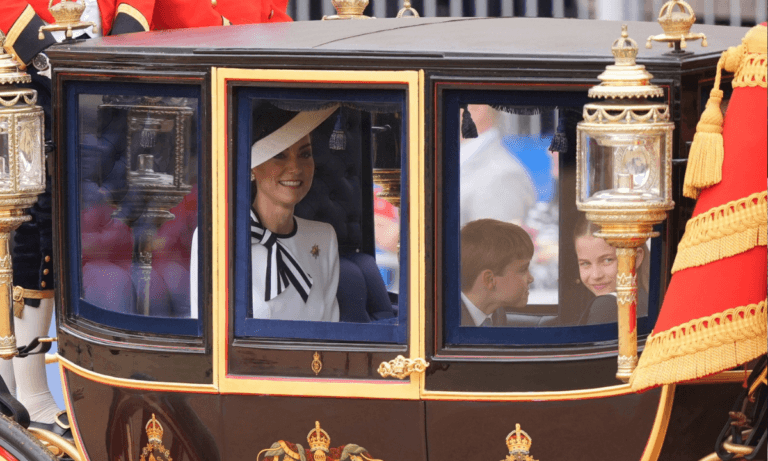 Imagen: Reaparece Kate Middleton en el ‘Trooping the Colour’, tras su diagnóstico de cáncer