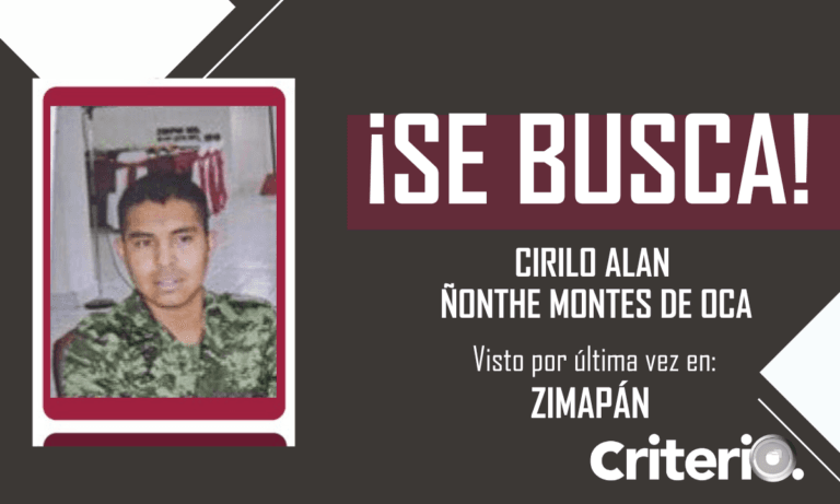 Imagen: Ayuda a localizar a Cirilo Alan Ñonthe Montes de Oca; desapareció en Zimapán