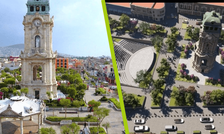 Imagen: Así ha cambiado la Plaza Independencia de Pachuca en la historia