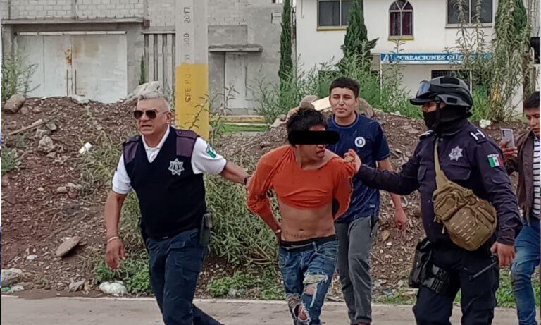 Imagen: Detienen a hombre armado en Tlaxcoapan