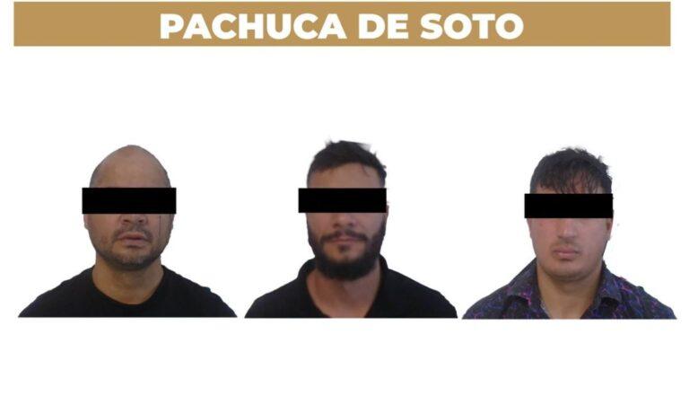 Imagen: Detienen a tres individuos venezolanos por robo en Pachuca