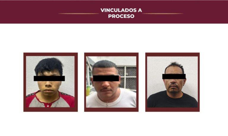 Imagen: Detienen a tres sujetos acusados de homicidio doloso y delitos conexos en Hidalgo
