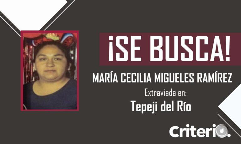 Imagen: Se busca a María Cecilia Migueles en Tepeji del Río