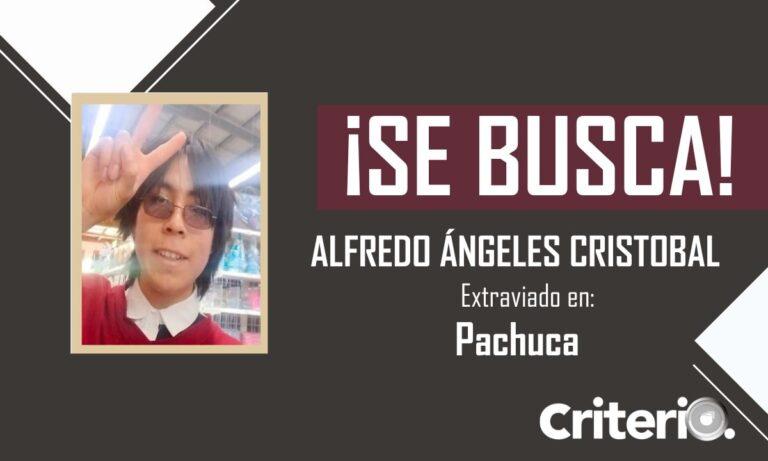 Imagen: Ayuda a localizar a Alfredo Ángeles en Pachuca