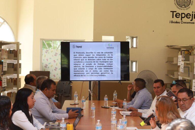 Imagen: Realizan reunión para atender casos de trabajo infantil, en Tepeji