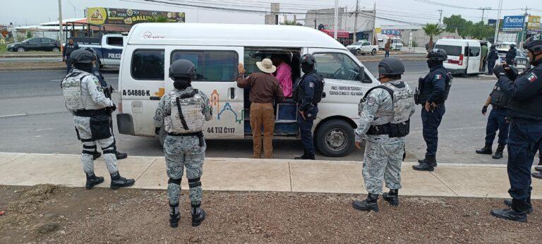 Imagen: Aseguran a cinco extranjeros en operativo en Tizayuca