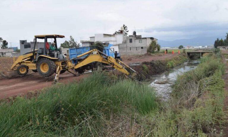 Imagen: Desazolve del río Chico requiere maquinaria que no tiene la Caamt