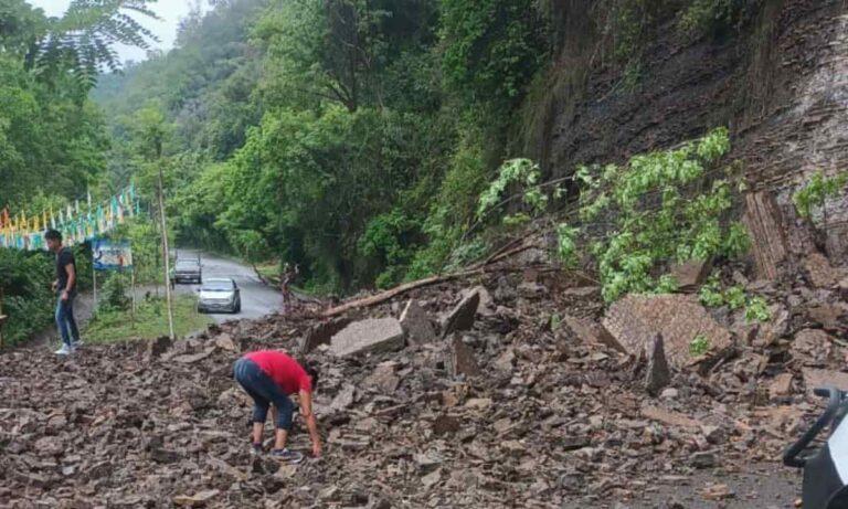 Imagen: Hidalgo con más de 16 derrumbes por las lluvias que persisten