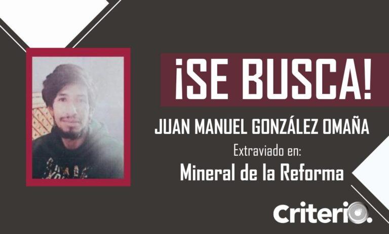 Imagen: Un año sin localizar a Juan Manuel González