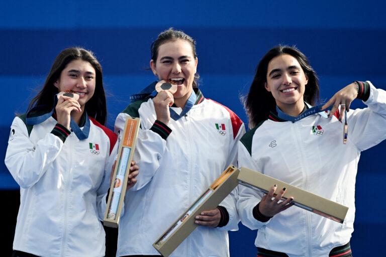 Imagen: México logra su primera medalla en París 2024 con bronce en tiro con arco