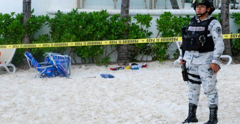 Imagen: Muere adolescente durante tiroteo en playa de Cancún