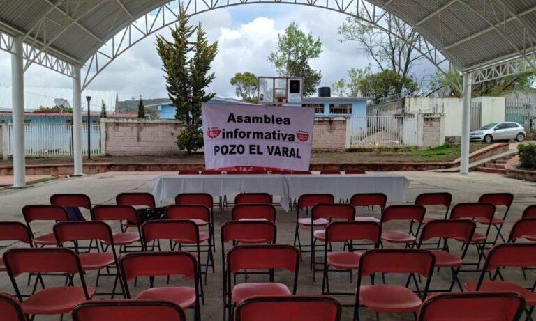 Imagen: Piden cambio de empresa que perfora pozo El Varal, en Nopala