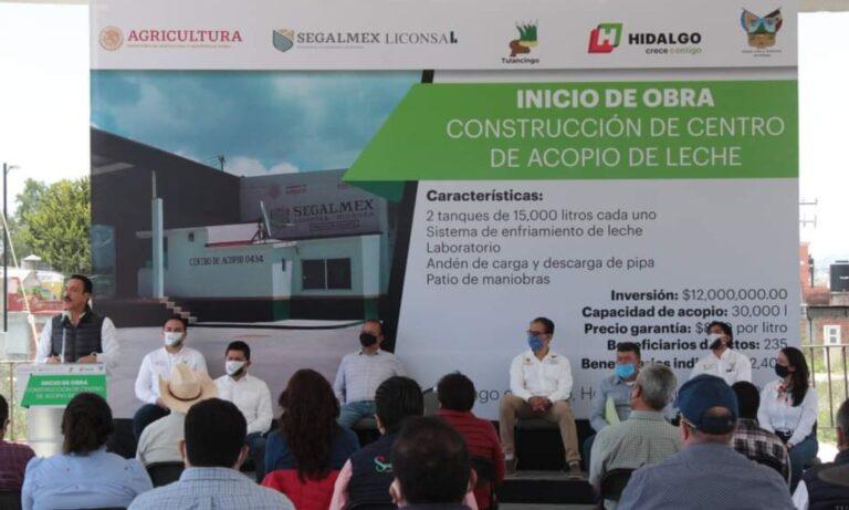Imagen: Varado, el centro regional de acopio lácteo, en Tulancingo