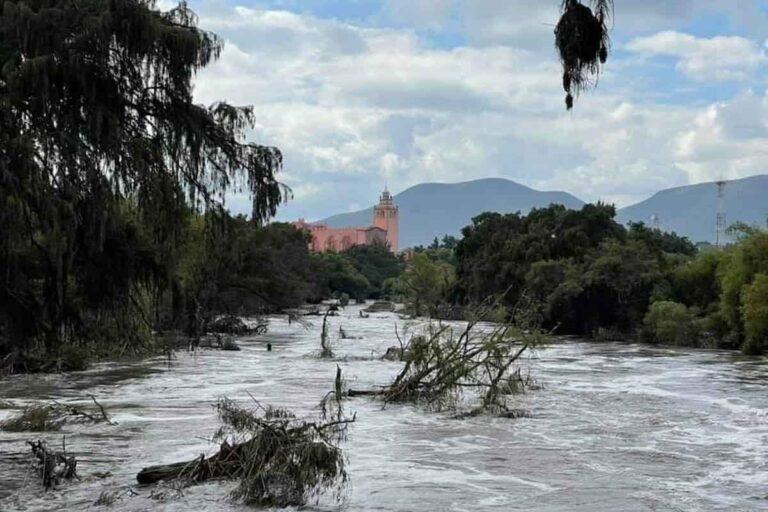 Imagen: En Ixmiquilpan, mantendrán vigilancia en río, por lluvias