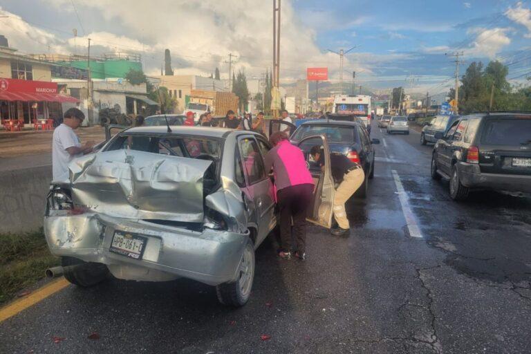 Imagen: Accidente en carretera México-Laredo deja 10 lesionados en Actopan