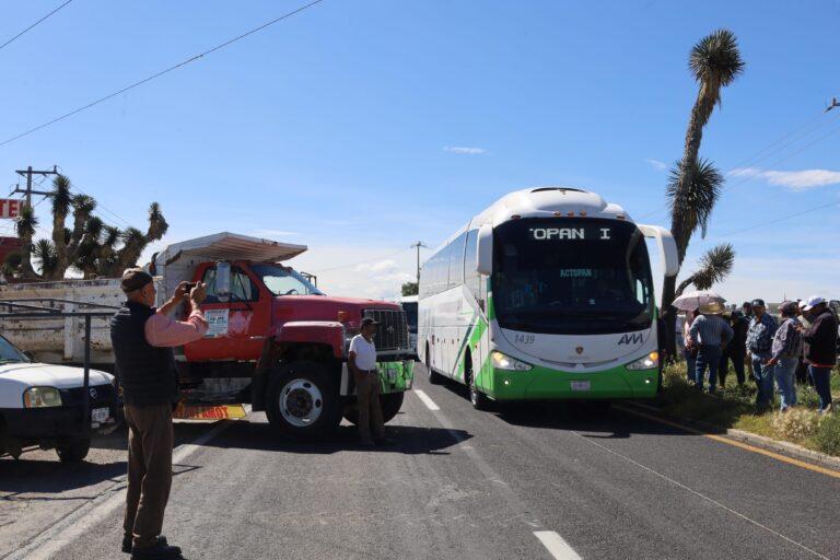 Imagen: ¿A qué acuerdo llegaron los ejidatarios que bloquearon la Pachuca-Actopan?