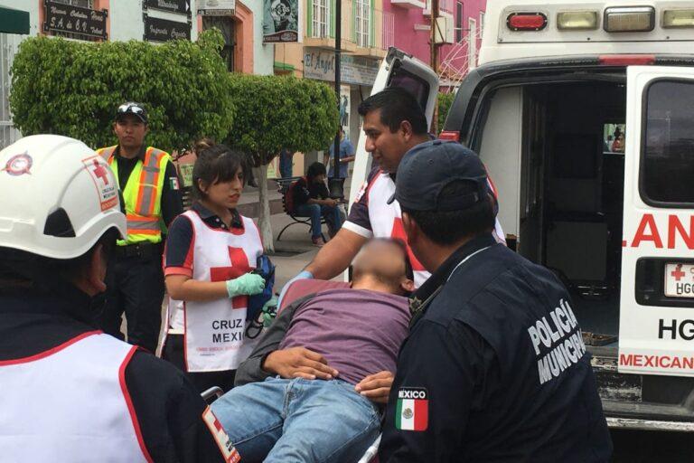 Imagen: Hieren de bala a joven en centro de Tula