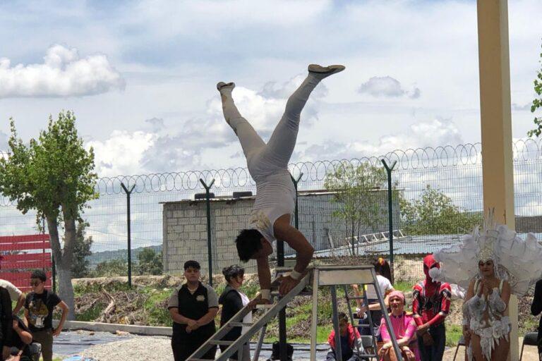 Imagen: Acercan arte circense a familias del CRIT Hidalgo